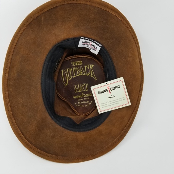 Minnetonka Outback Distressed Leather Hat … - Picture 8 of 8